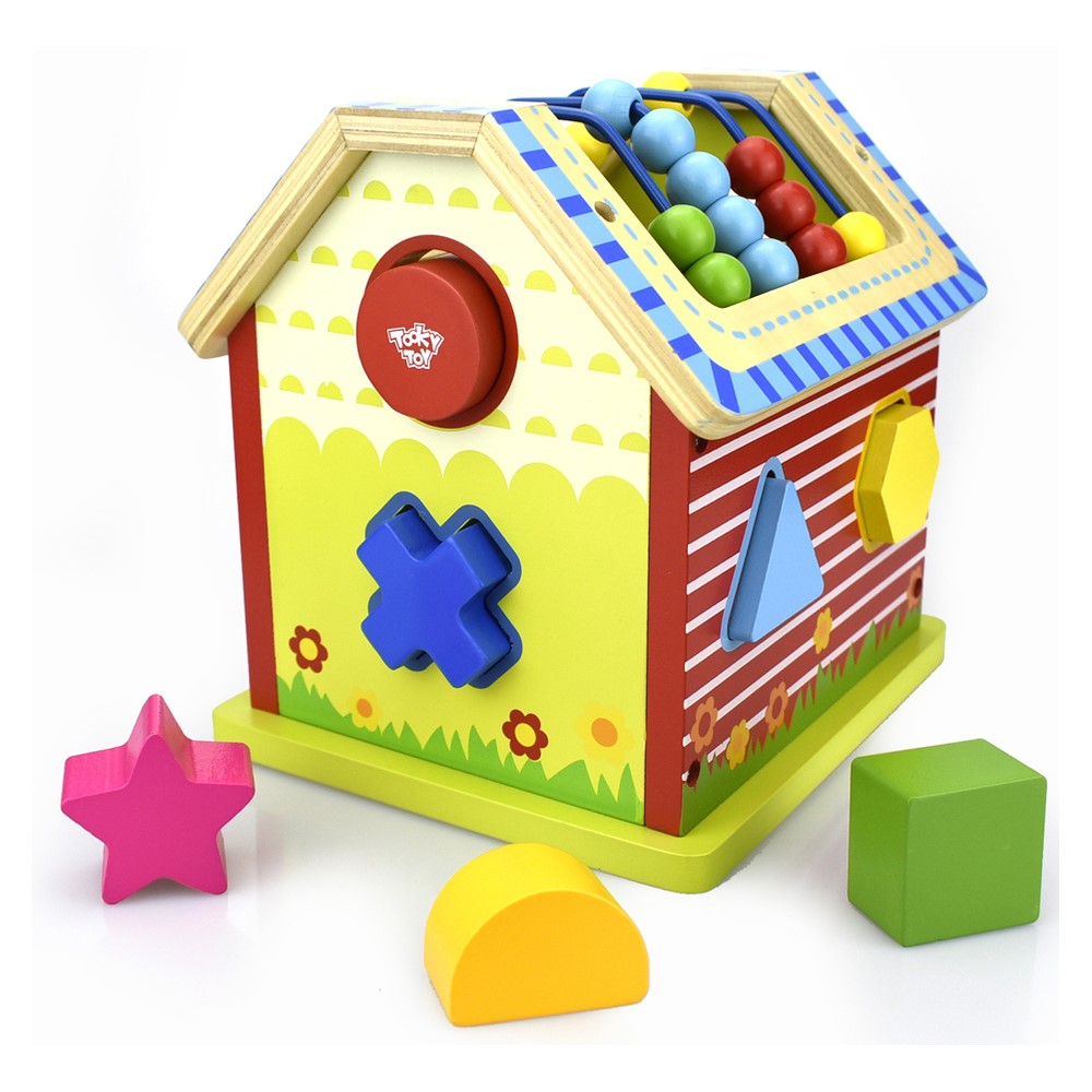 Toddler Shape Sorter Educational Activity House