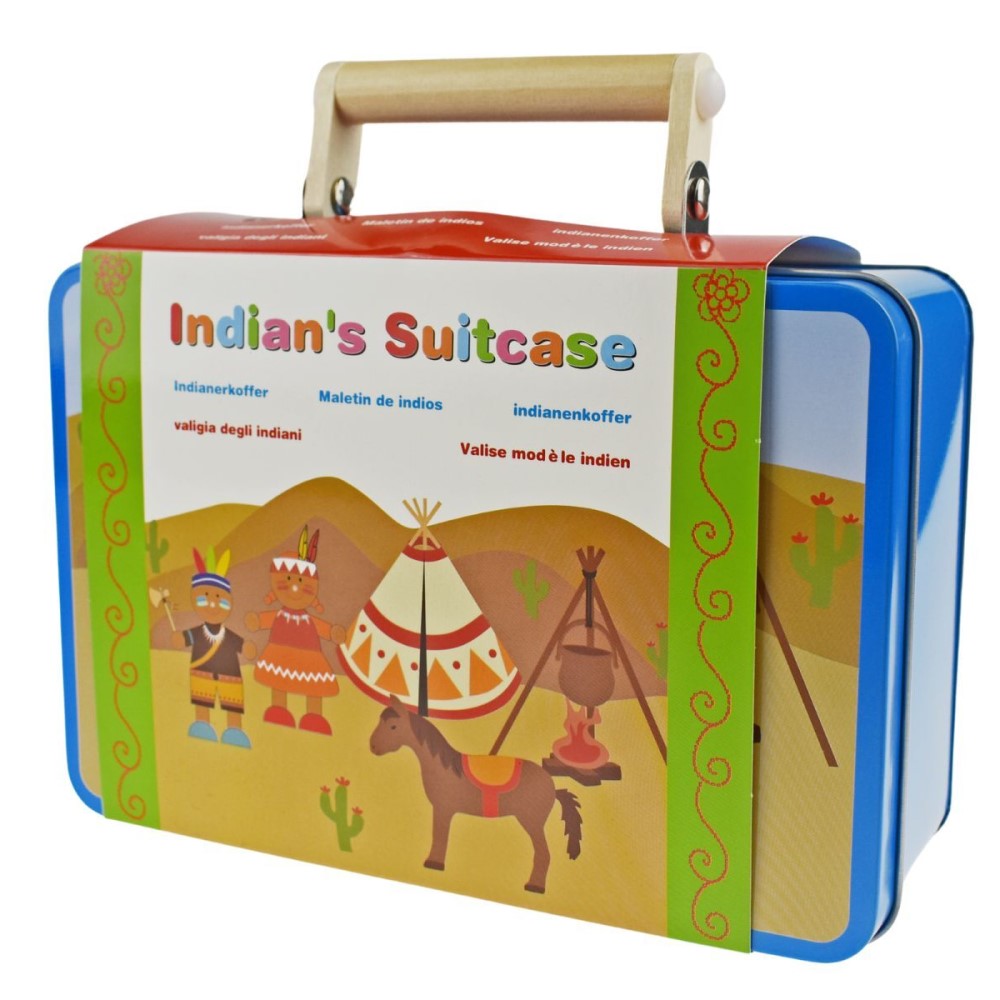 Kids Indian Dress Up Kit In Tin Case