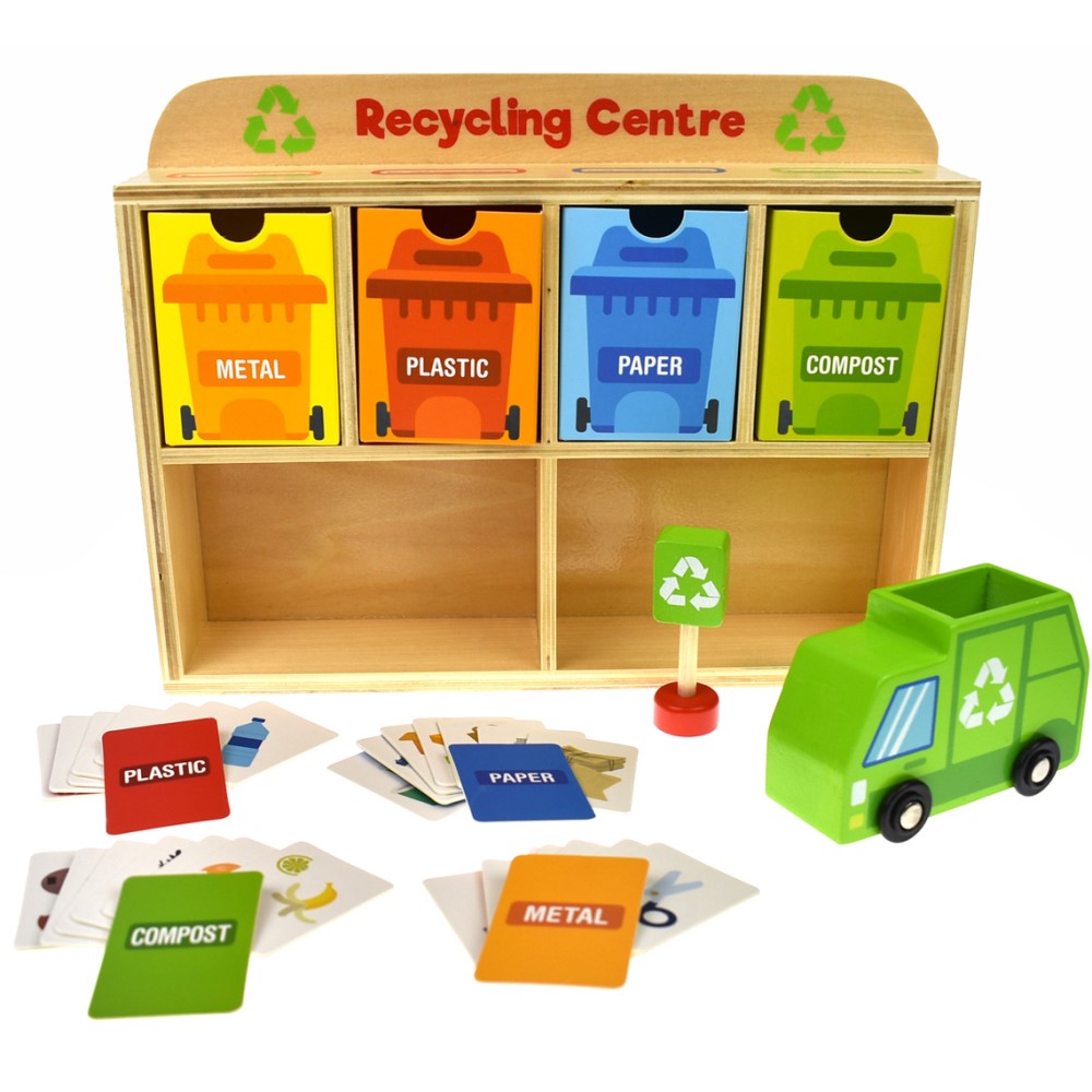 Kids Recycling Centre Educational Playset Game