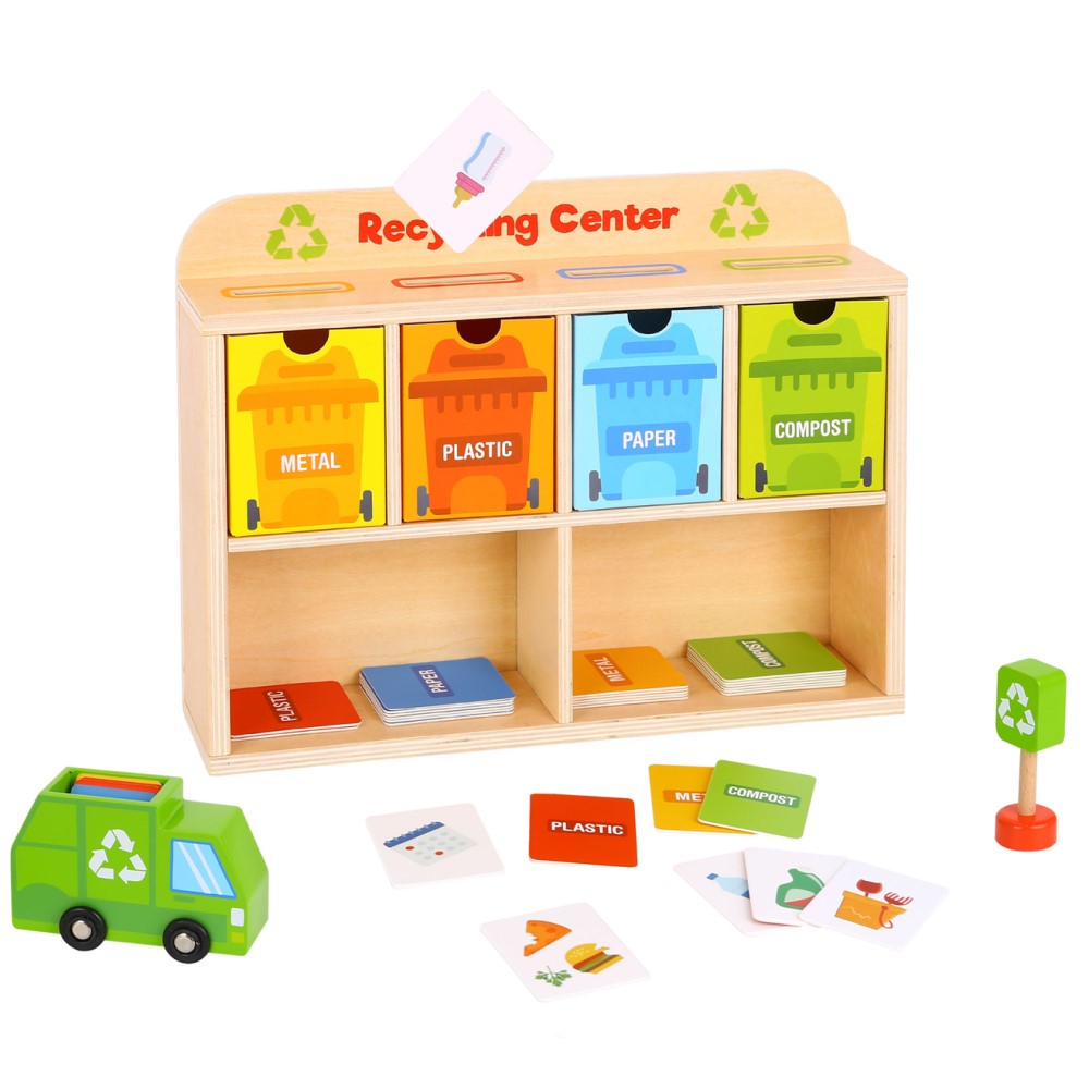 Kids Recycling Centre Educational Playset Game