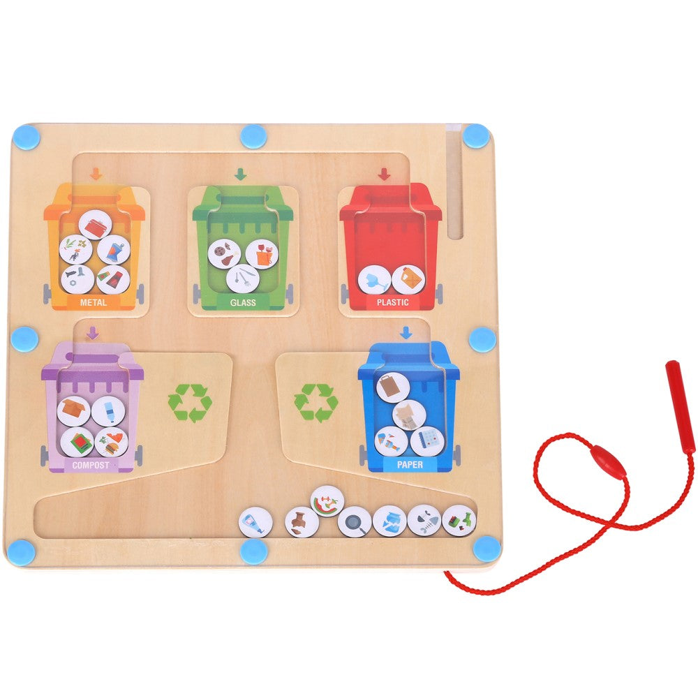 Kids Recycling Centre Sorting Magnetic Board Game