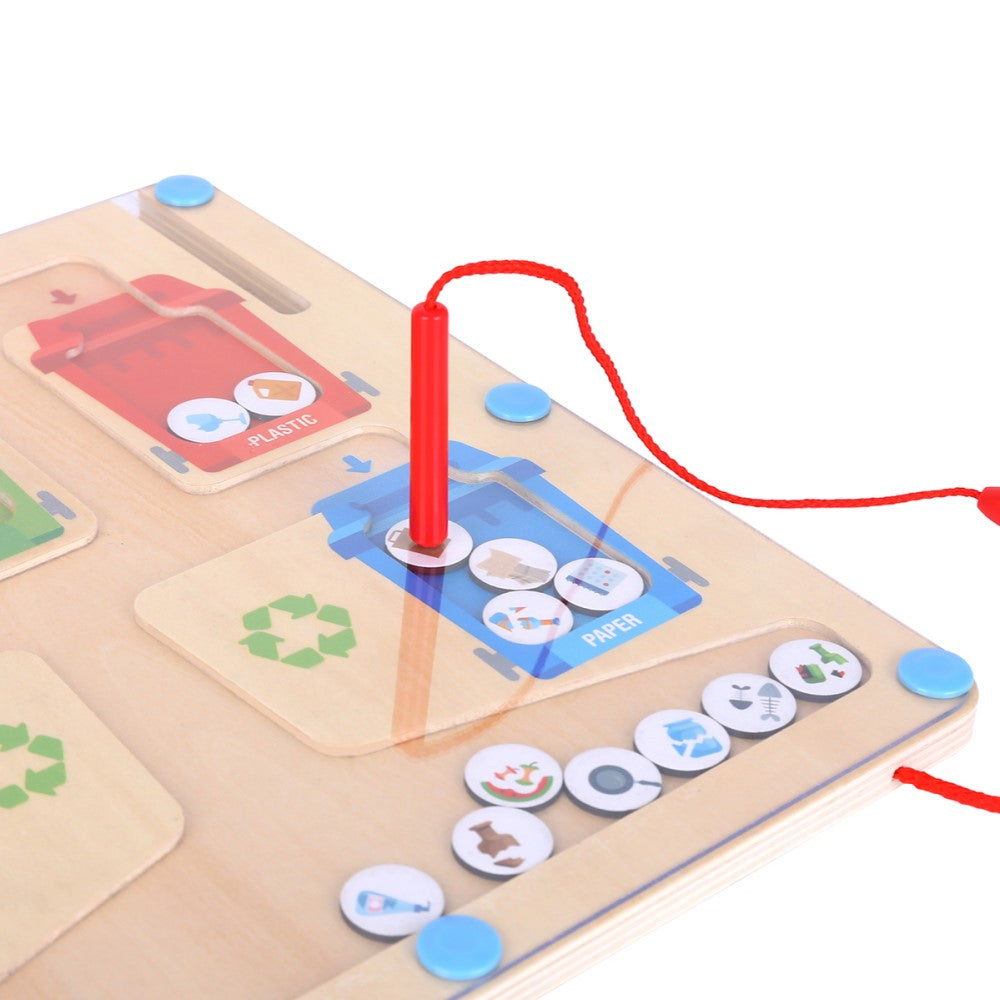 Kids Recycling Centre Sorting Magnetic Board Game