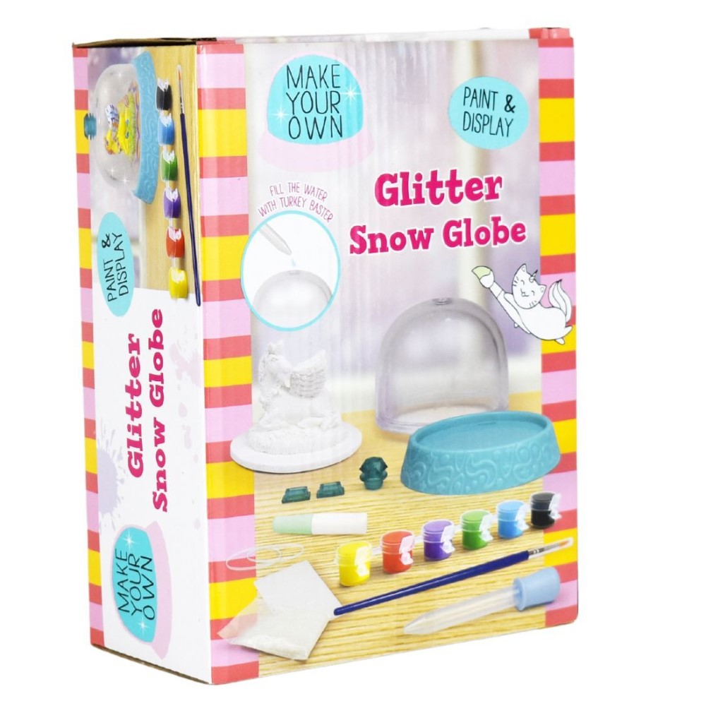 MYO Glitter Snow Globe - Unicorn