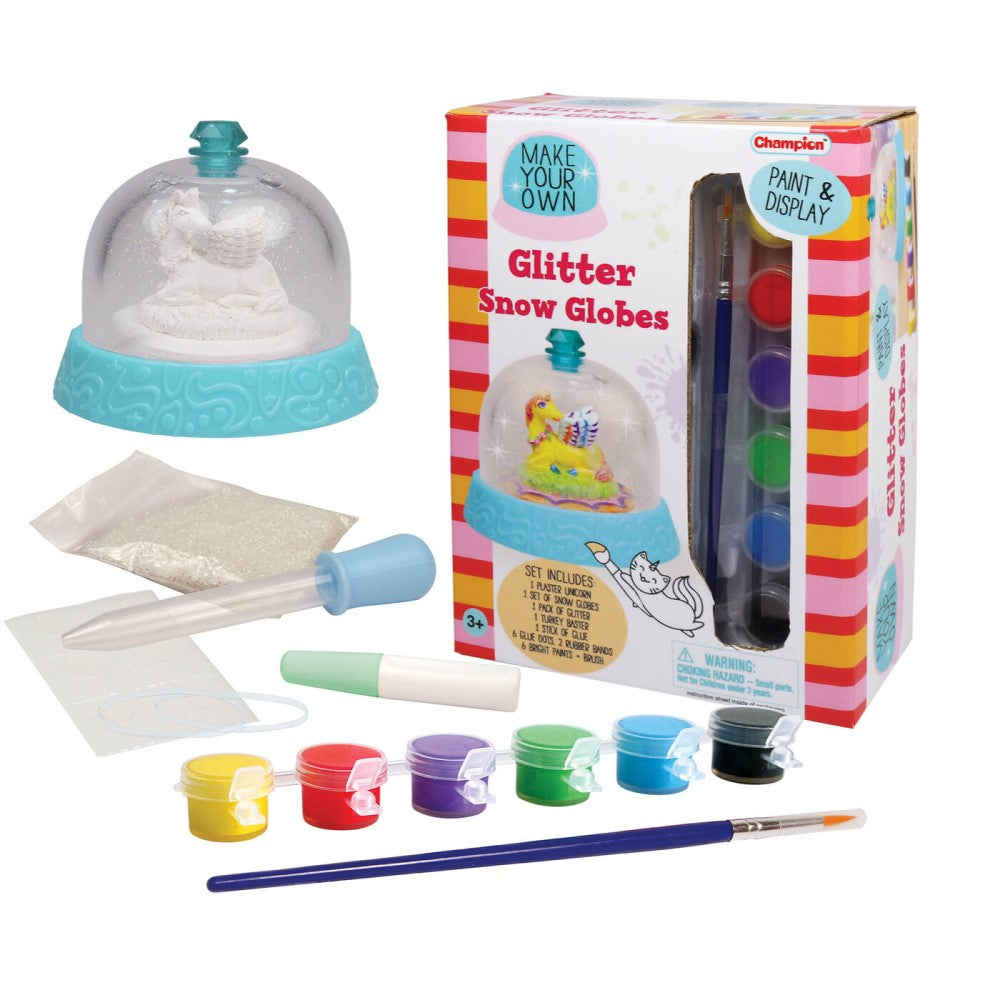 MYO Glitter Snow Globe - Unicorn
