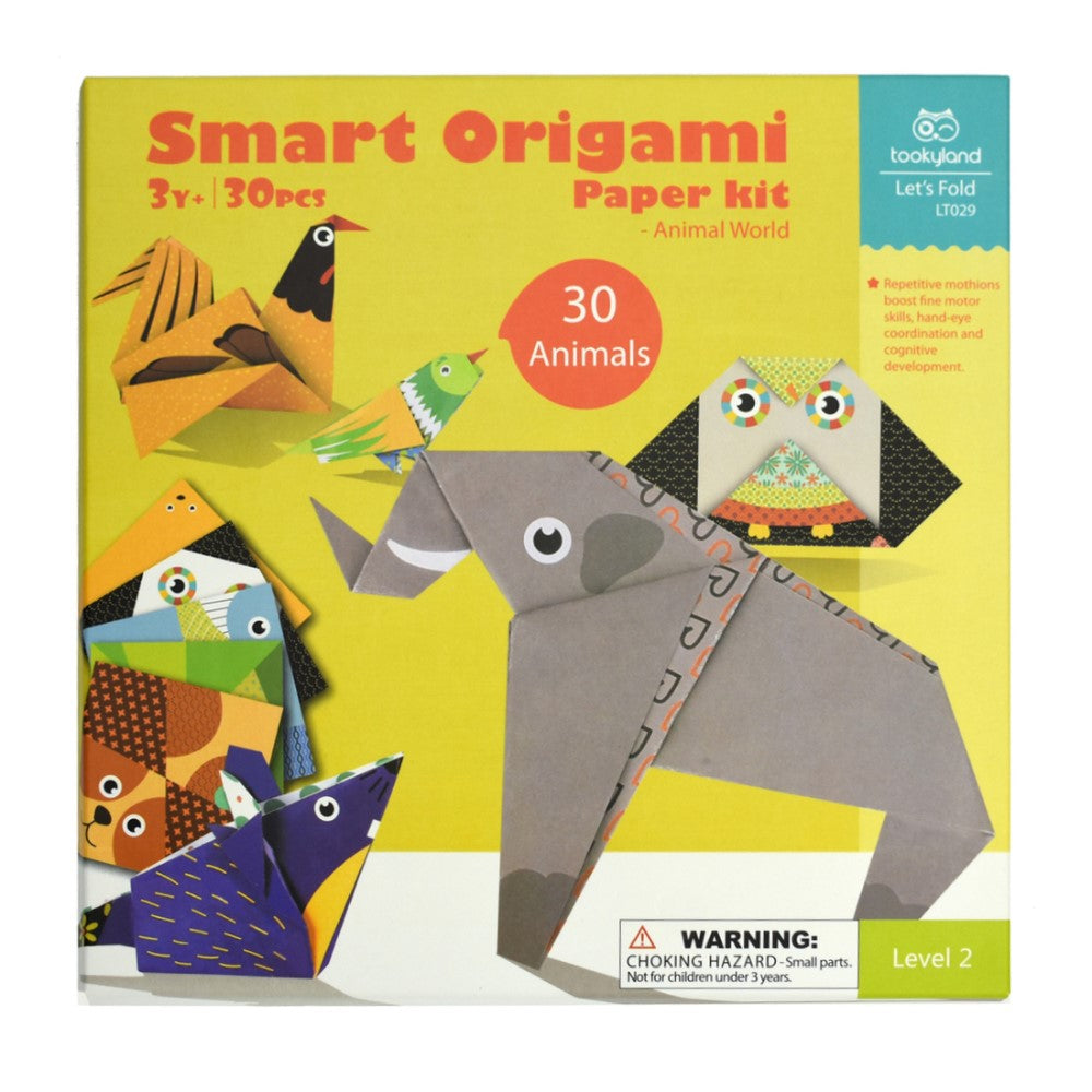 Origami Paper Craft Kit - 30 Animals