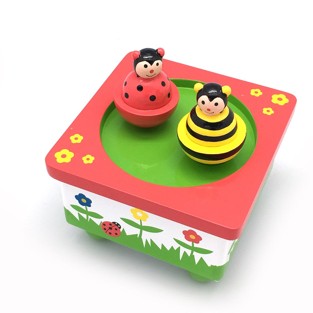 Toddlers Magnetic Music Box - Dancing Bee & Ladybird