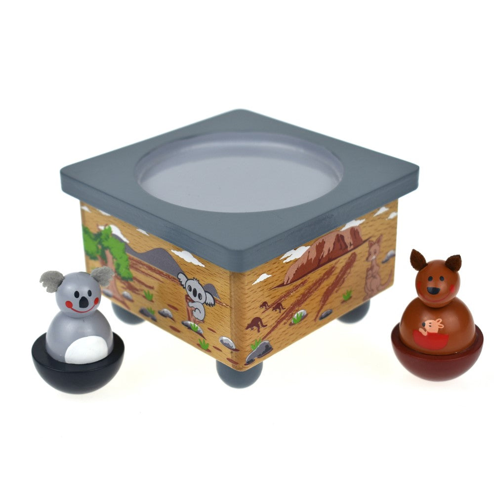 Toddlers Magnetic Music Box - Dancing Koala & Kangaroo