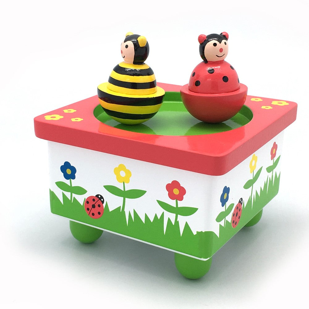 Toddlers Magnetic Music Box - Dancing Bee & Ladybird