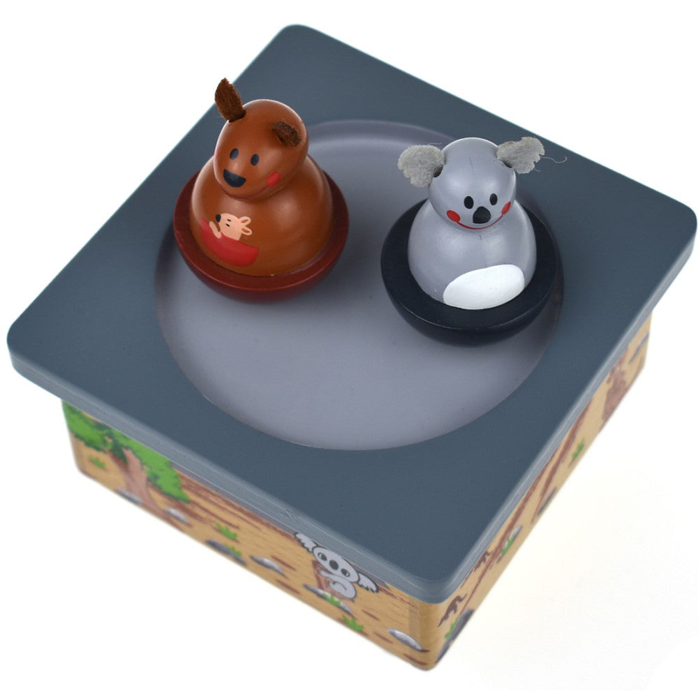 Toddlers Magnetic Music Box - Dancing Koala & Kangaroo