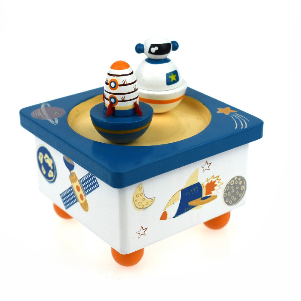 Toddlers Magnetic Music Box - Dancing Rocket & Robot