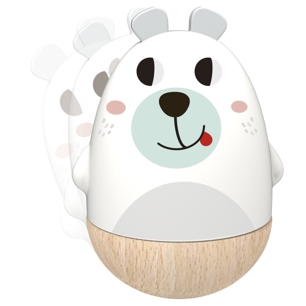 Wind-Up Musical Bear Tumble Toy