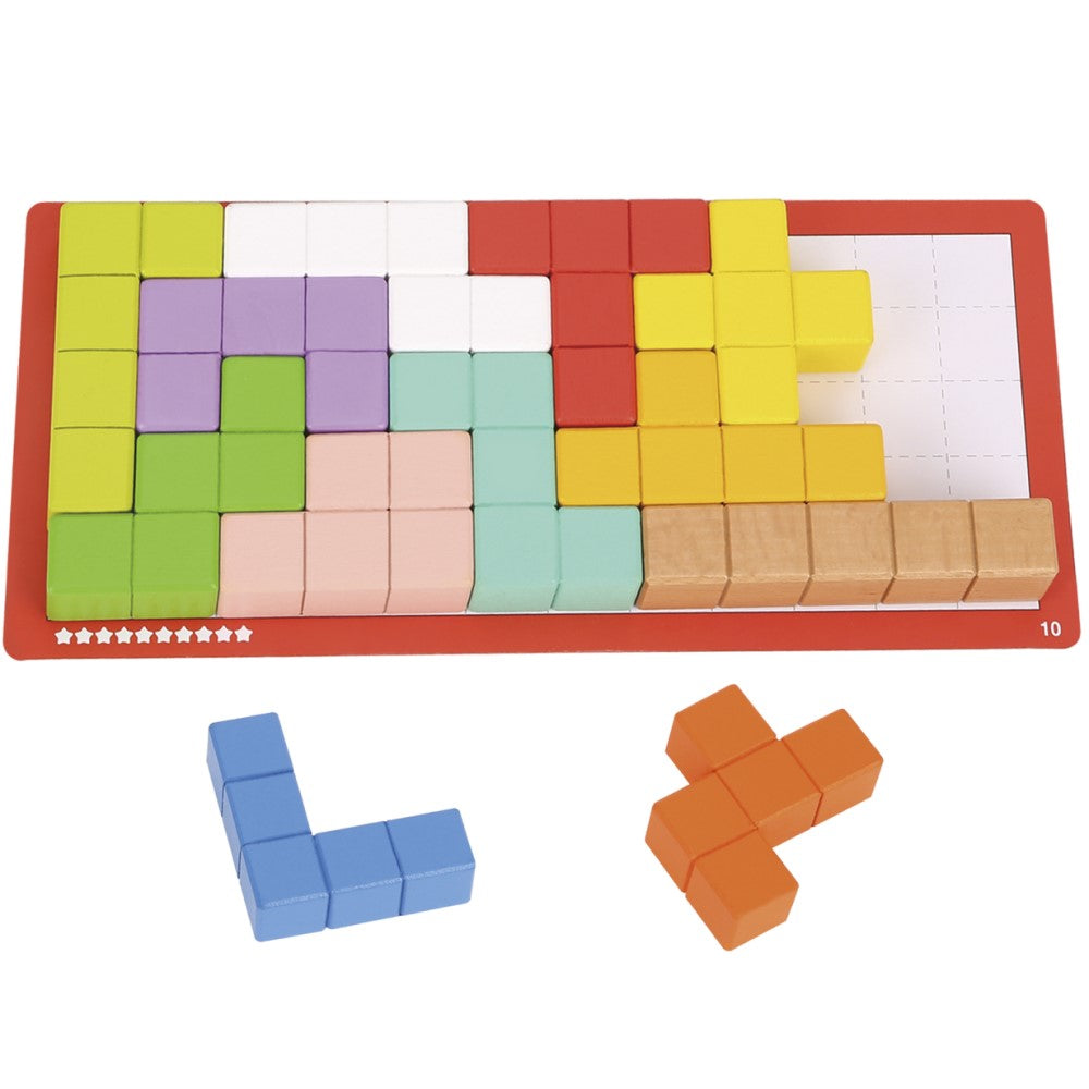 Wooden Blocks Shape Sorters Puzzle Game