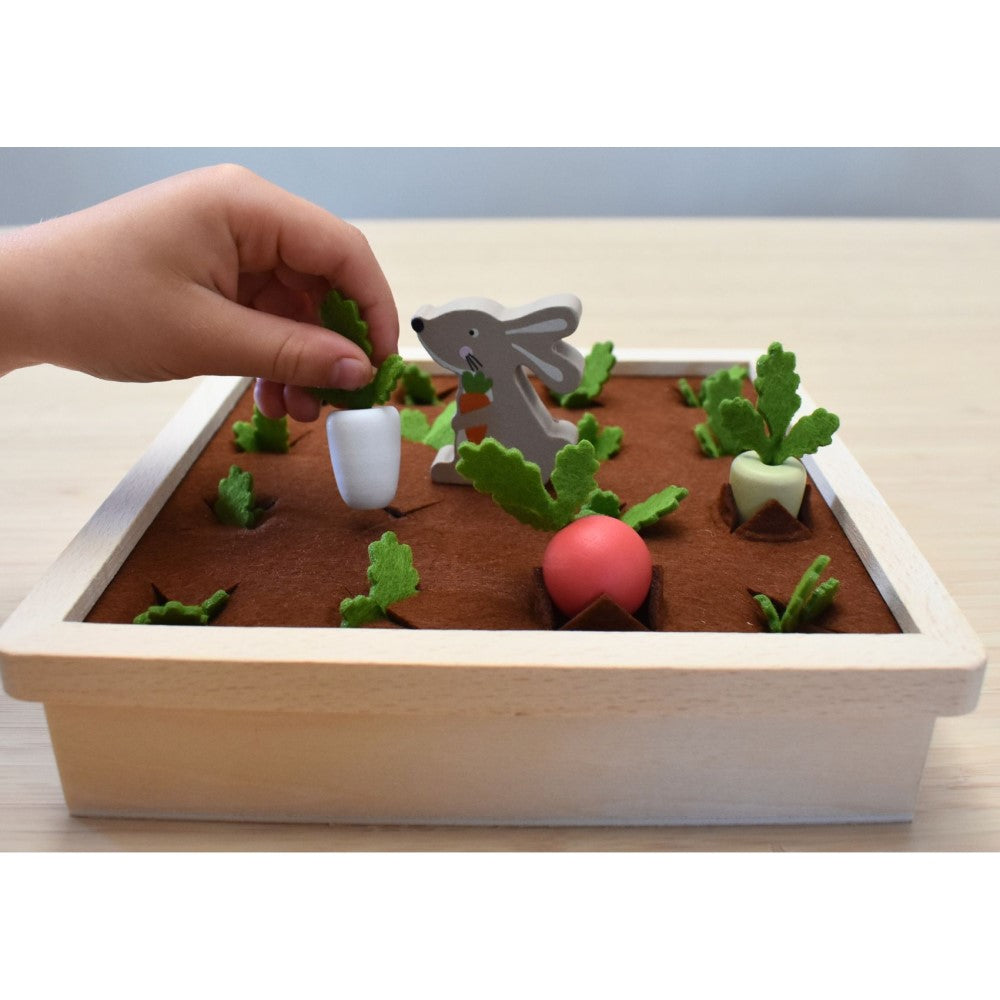 Wooden Radish Farm Memory Card Game