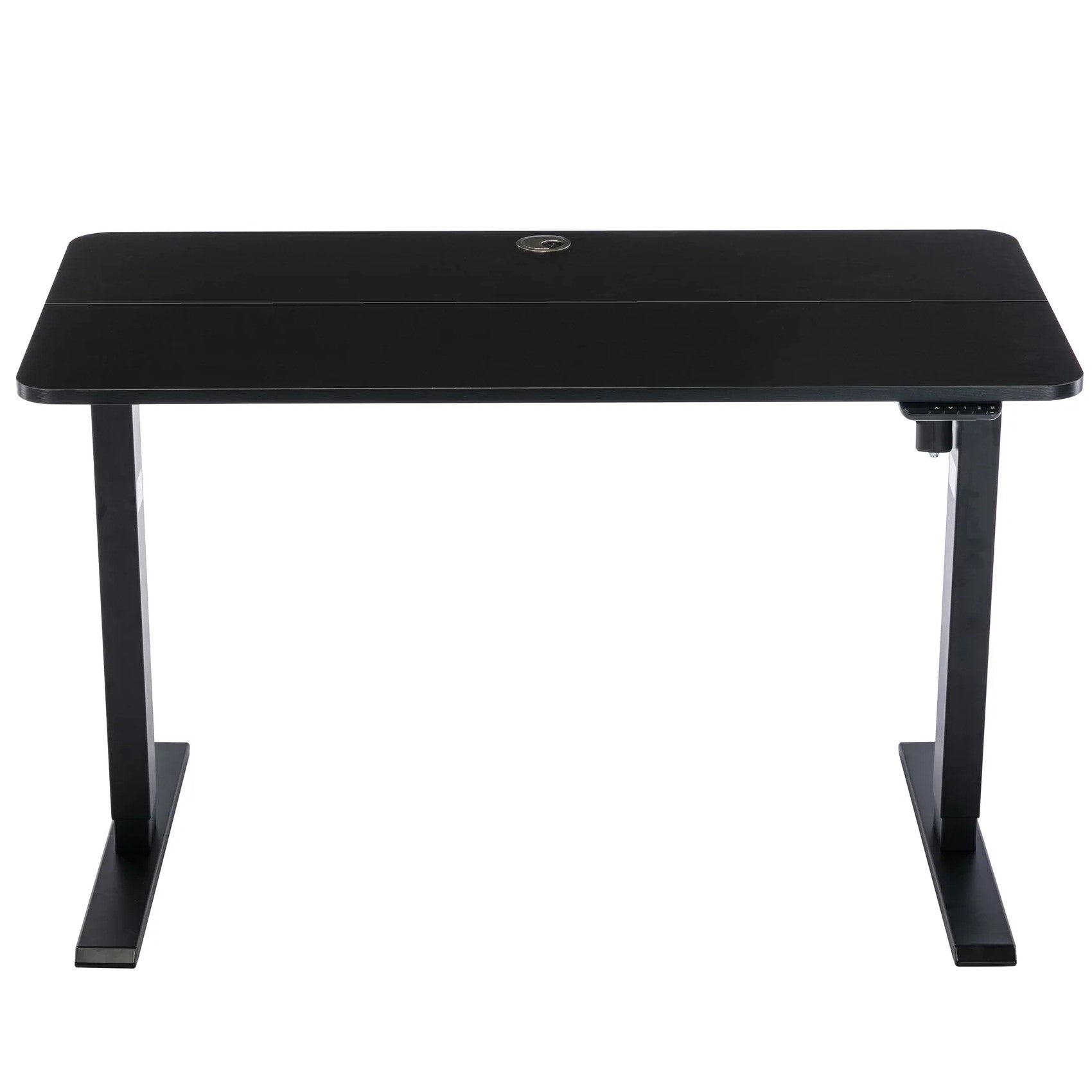 1.2m Sit and Stand Motorised Desk for Comfort - Black