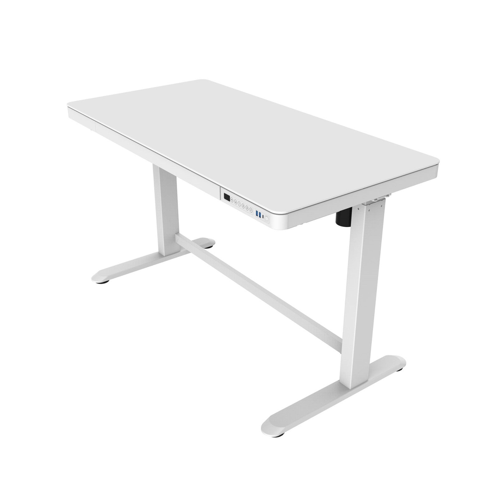1.2m Sit and Stand Motorised Desk for Comfort - White