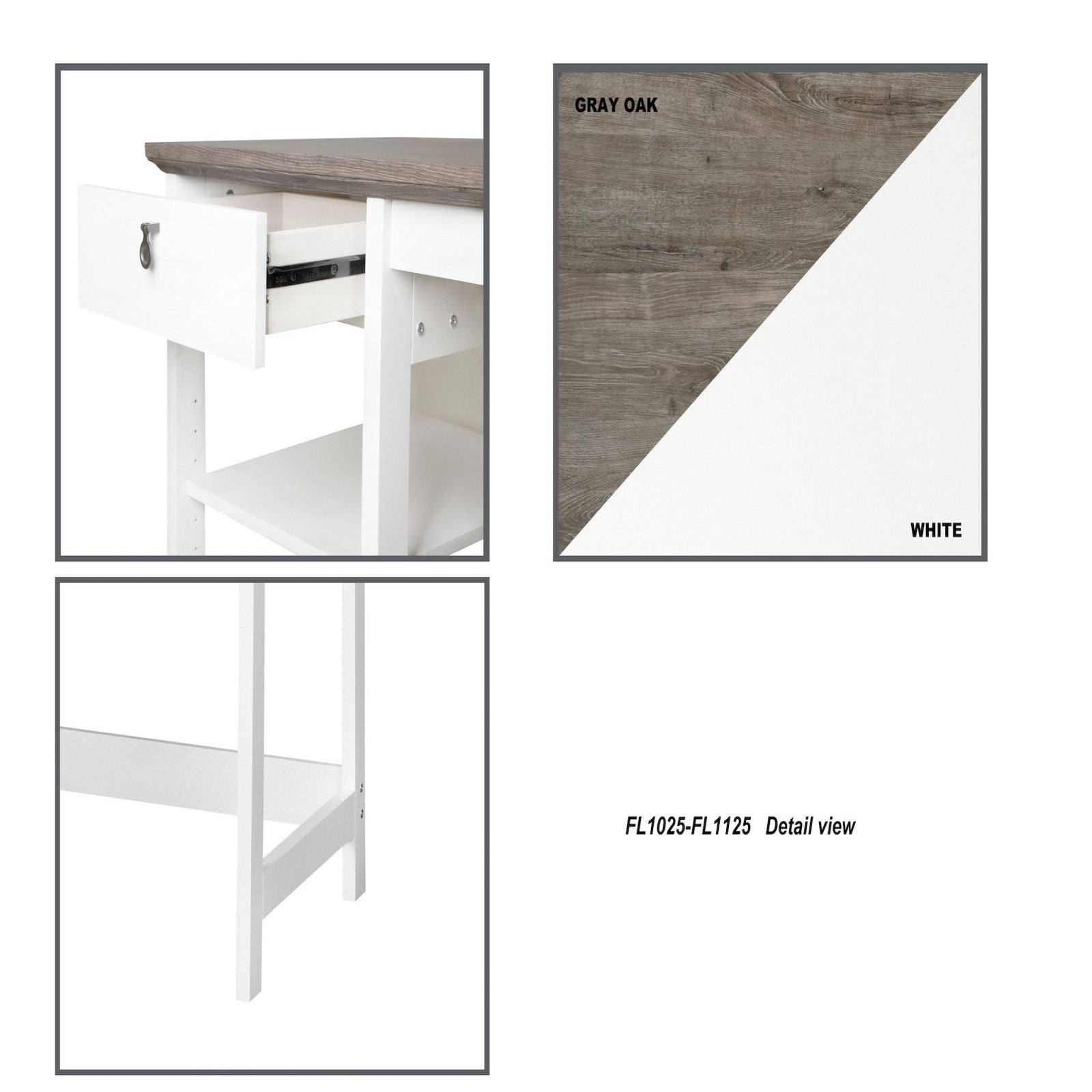 1.2m Writing Desk for Professional Spaces