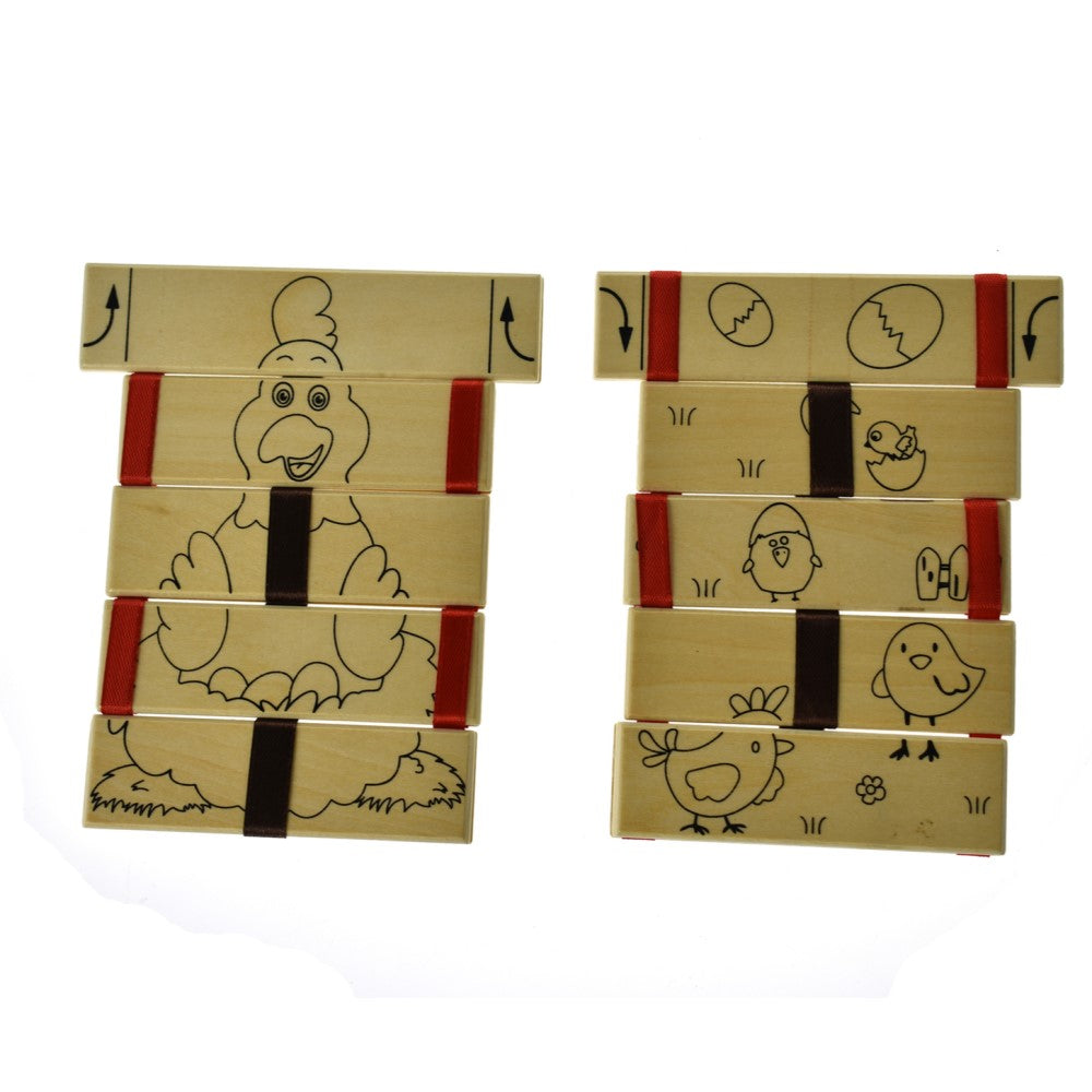 12 Colours Washable Crayons With Set of 2 Ladder Toys