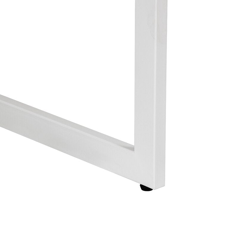 2-Drawer Study Desk for Practical Use - White