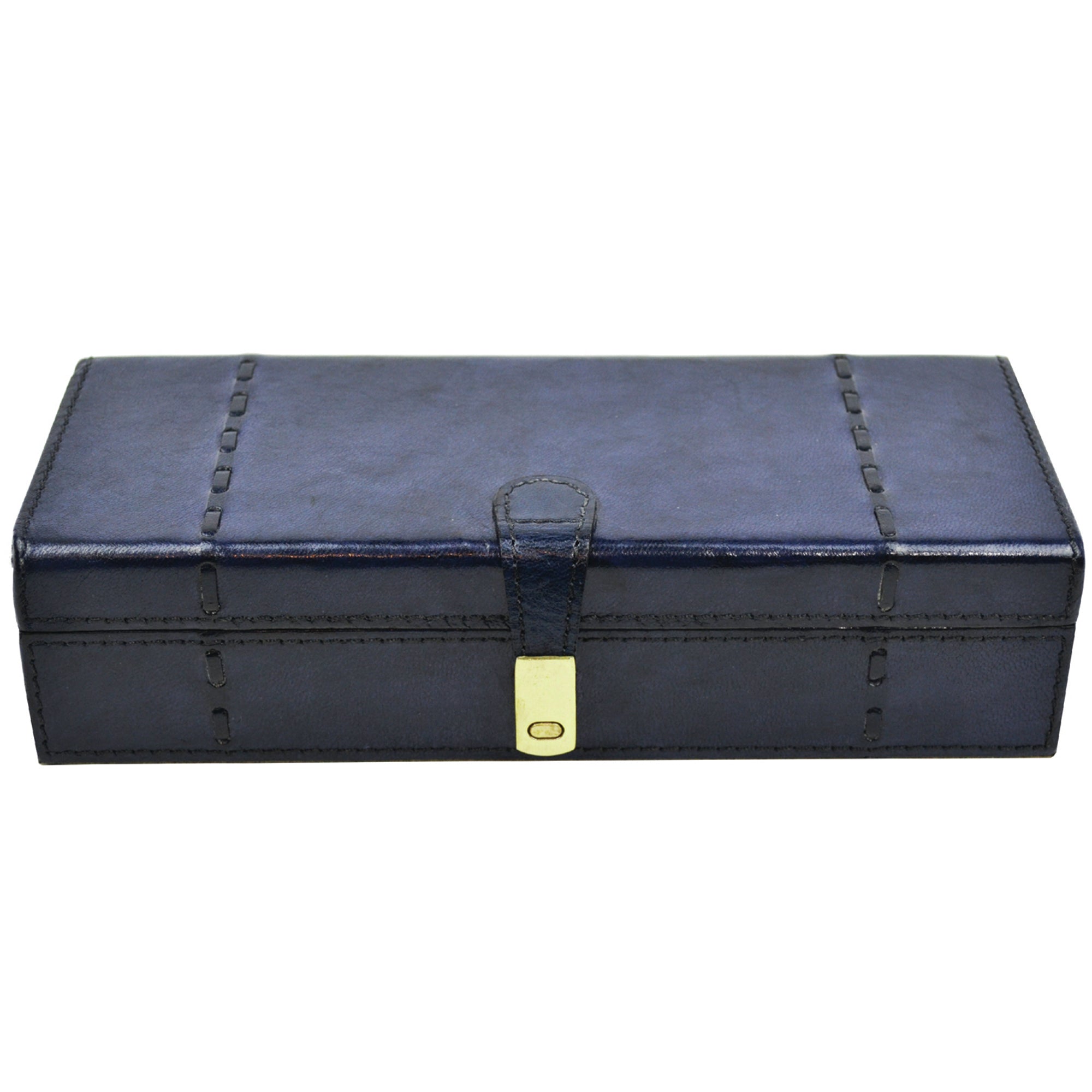 Luxe 3 Slots Rectangle Leather Watch Holder (Available In 5 Colors)