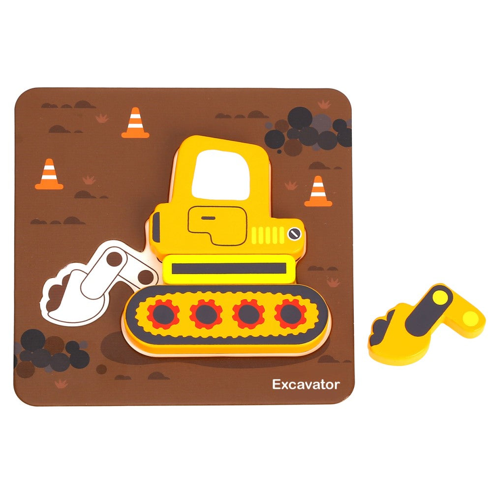 6 In 1 Mini Transportation Shape Sorter Puzzle