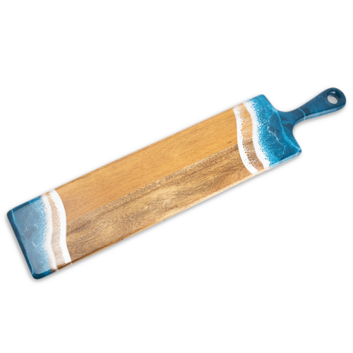 Acacia Ocean Vibes Resin Baguette Board
