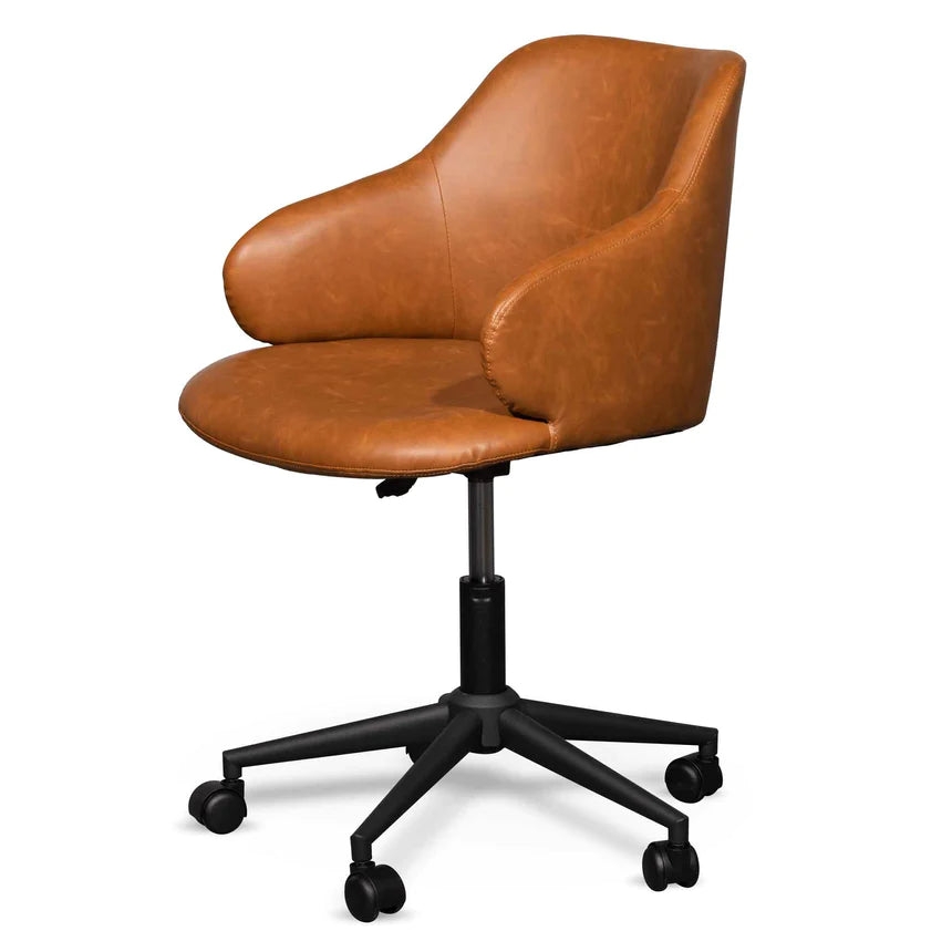 Aero Comfort Mesh Office Chair - Tan & Black
