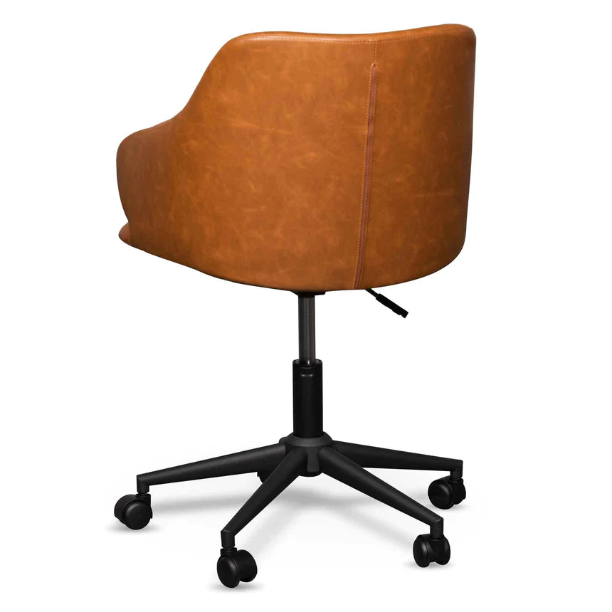 Aero Comfort Mesh Office Chair - Tan & Black