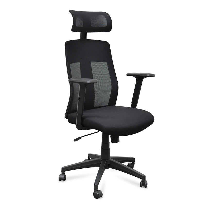 Air Luxe Mesh Office Chair - Black