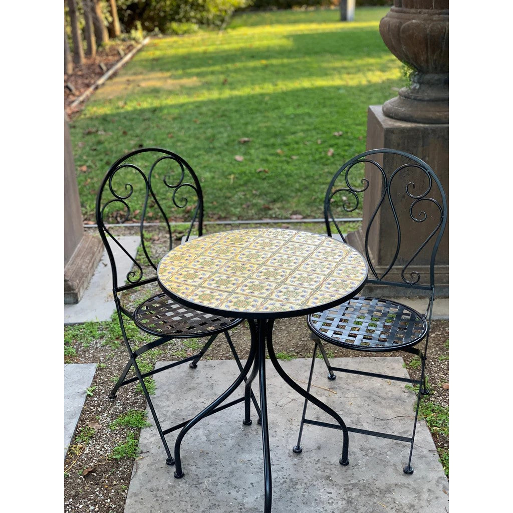 Alfresco Mosaic Table and Chair - Set of 3