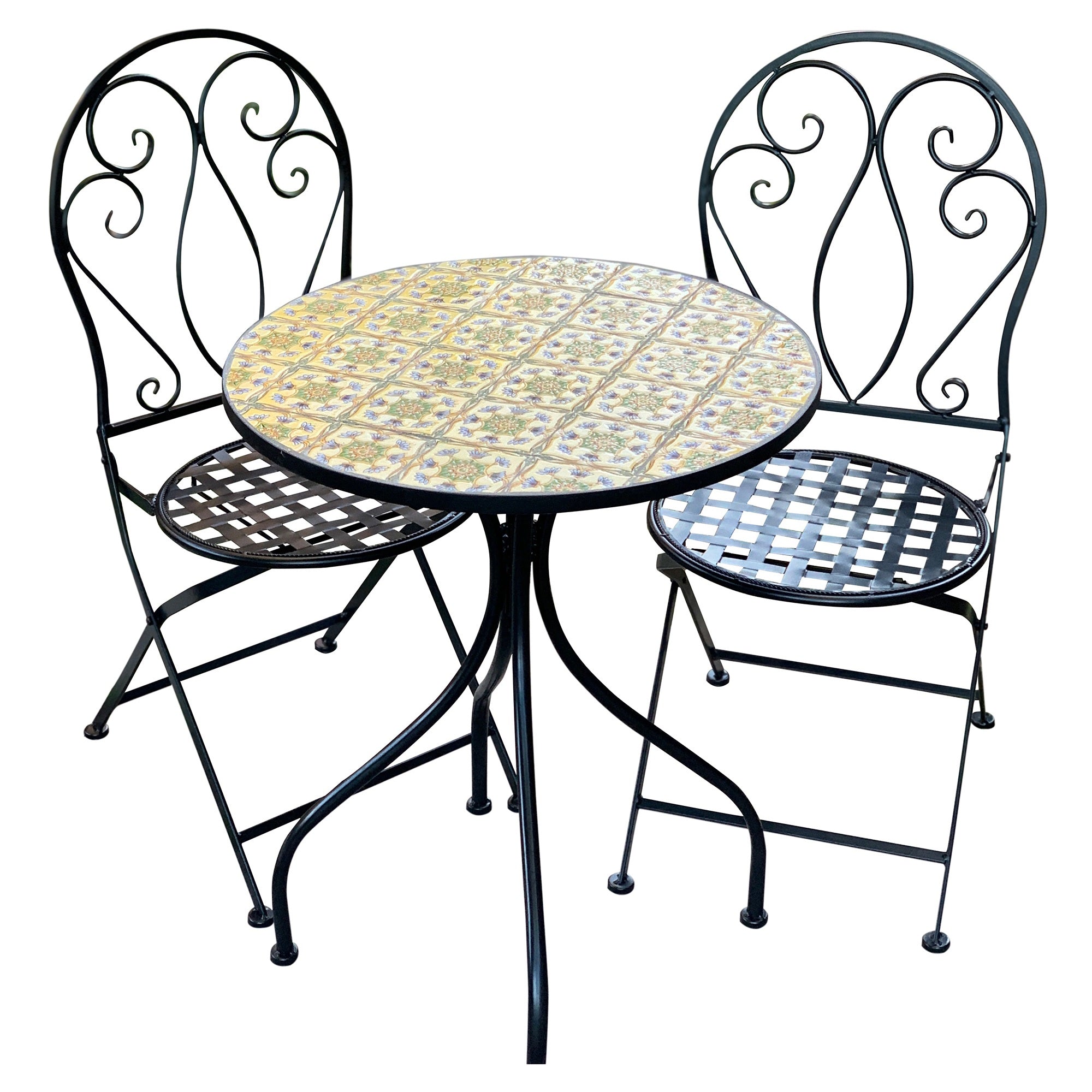 Alfresco Mosaic Table and Chair - Set of 3