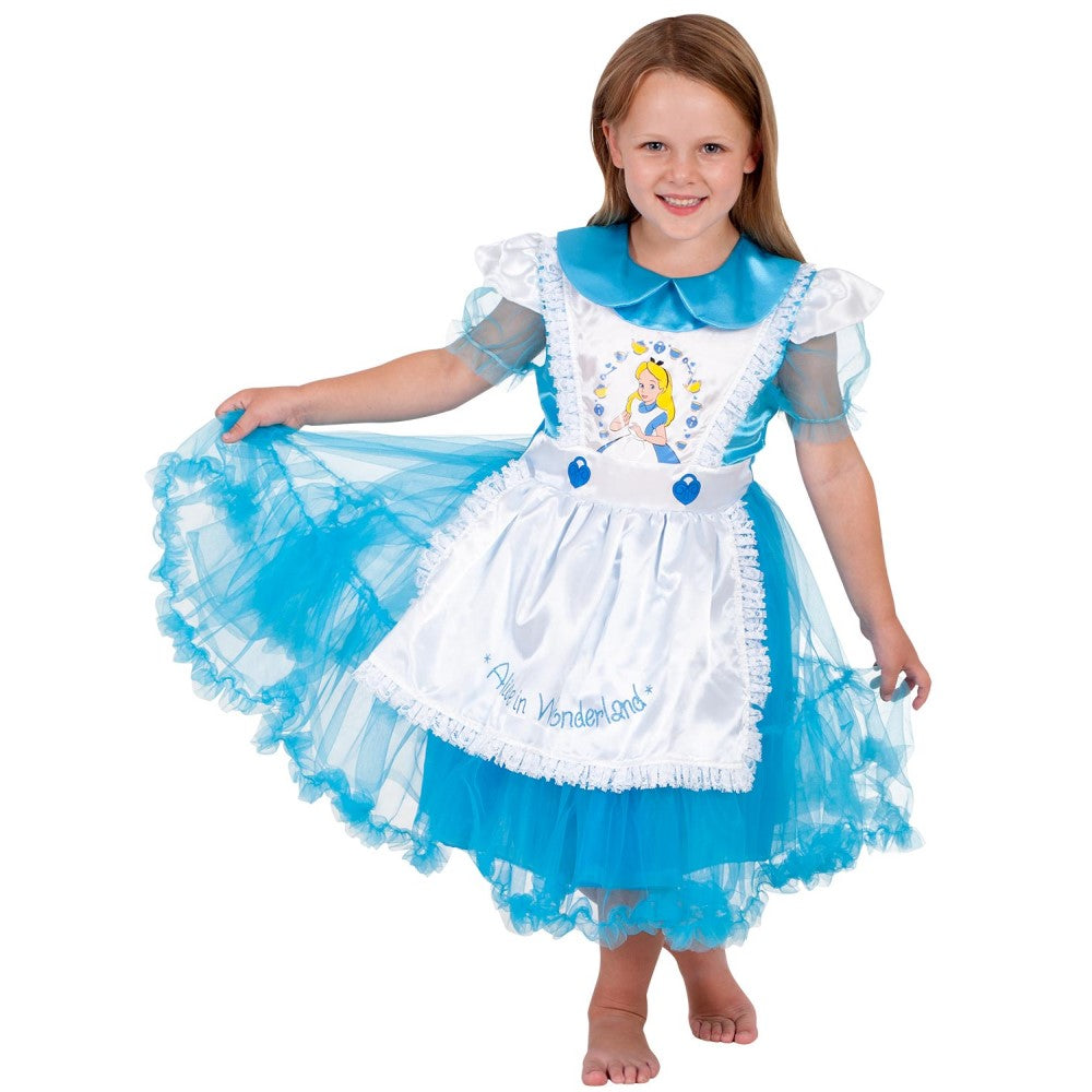Alice In Wonderland Deluxe Child Girl's Costumes