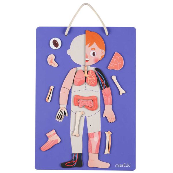 All About Human Body & Emotions Magnetic Puzzle Activity Kit