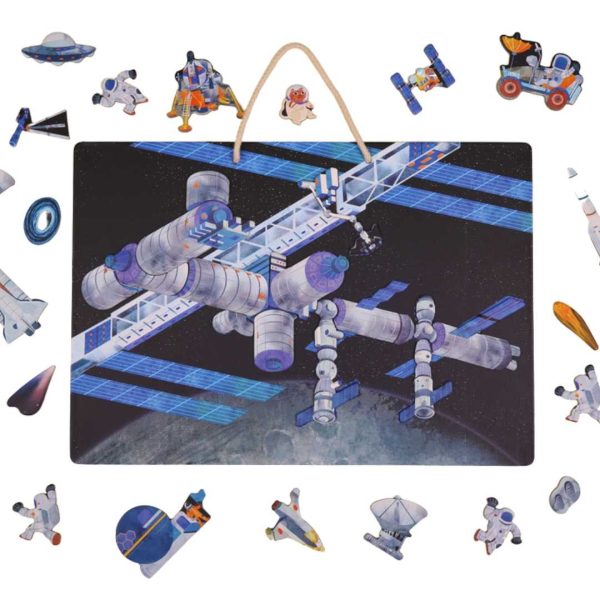 All About Space Magnetic Puzzle Activity Kit
