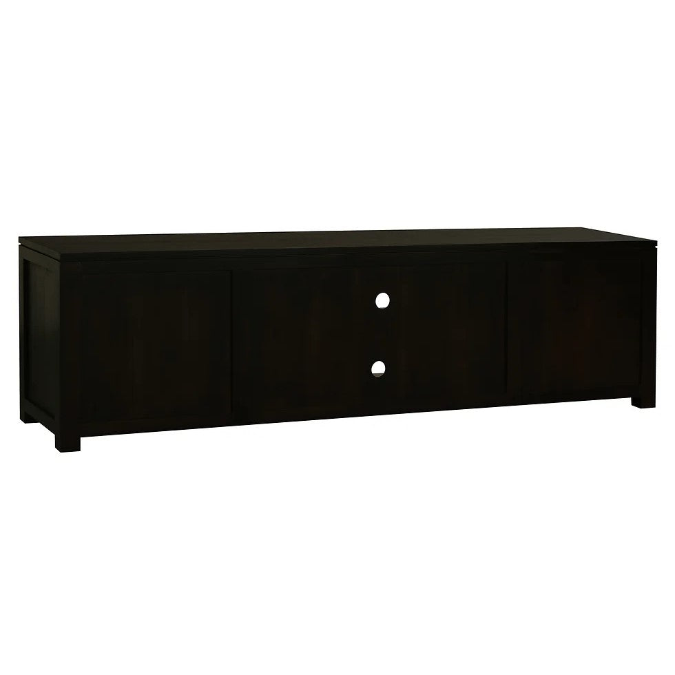 Allure Wooden 4 Drawer Entertainment Unit 170cms - Dark Brown