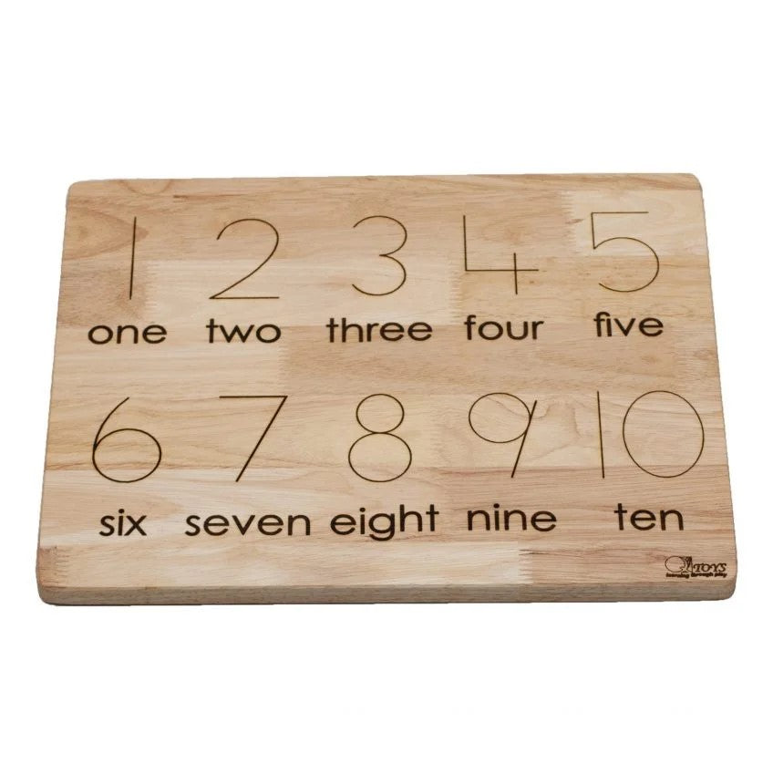 Double Sided Wooden Counting Board