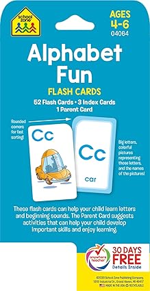 Alphabet Fun : School Zone Flashcards