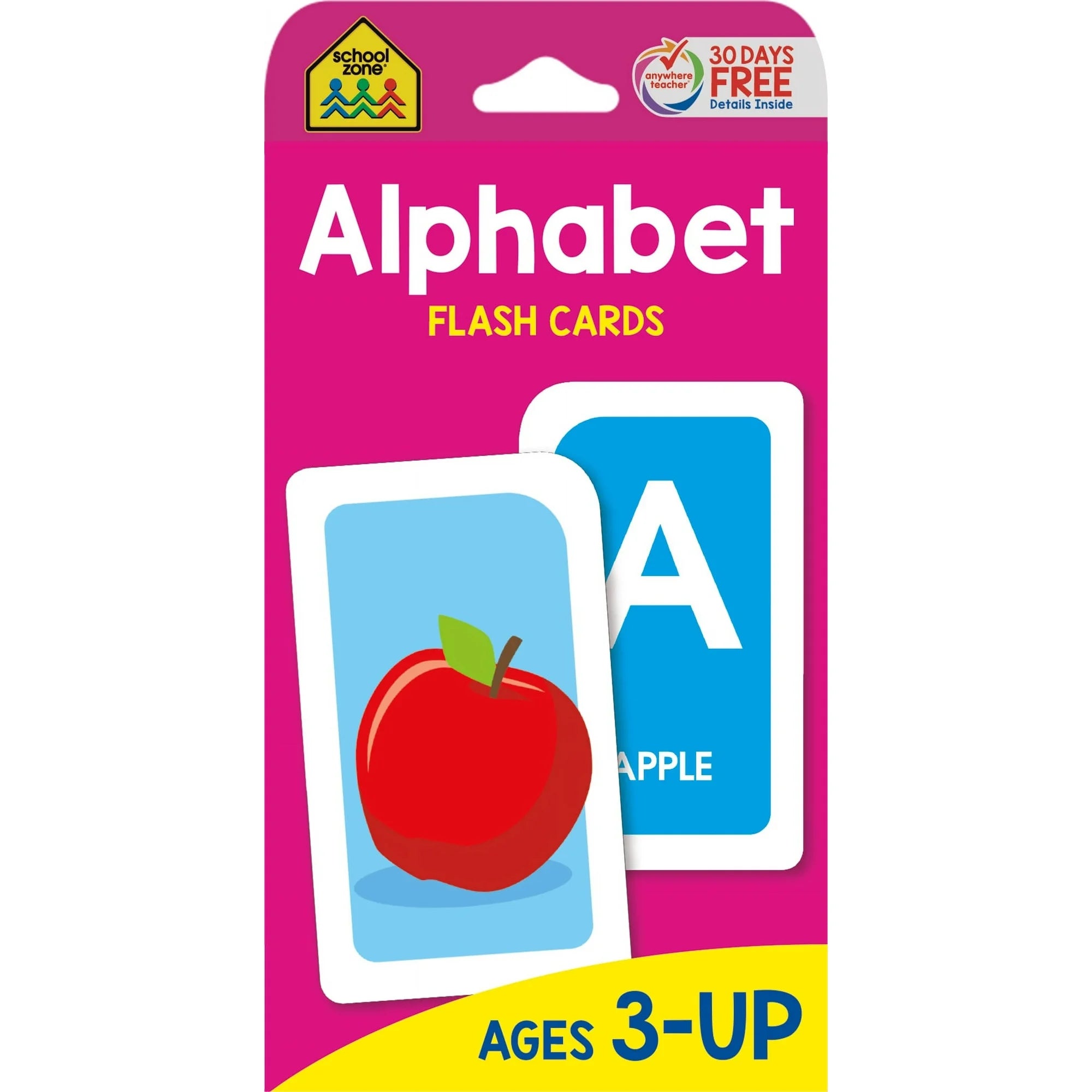 Alphabet School Zone Flash Cards