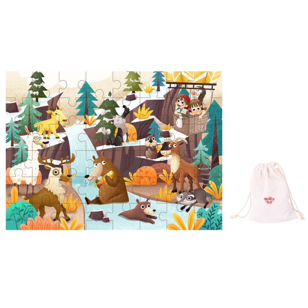 Alpine Wooden Jigsaw Puzzle 48 Pcs