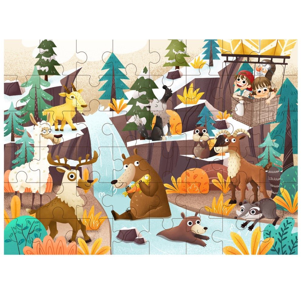 Alpine Wooden Jigsaw Puzzle 48 Pcs