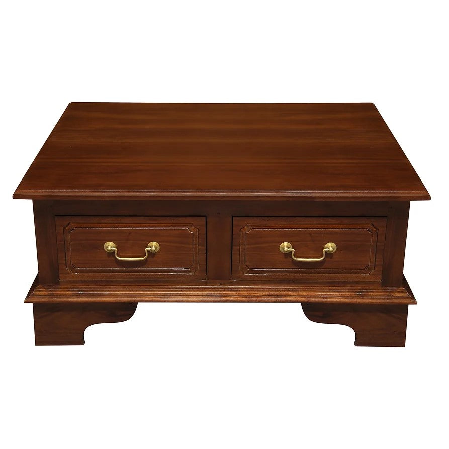Ample Storage 4 Drawer Coffee Table - Brown