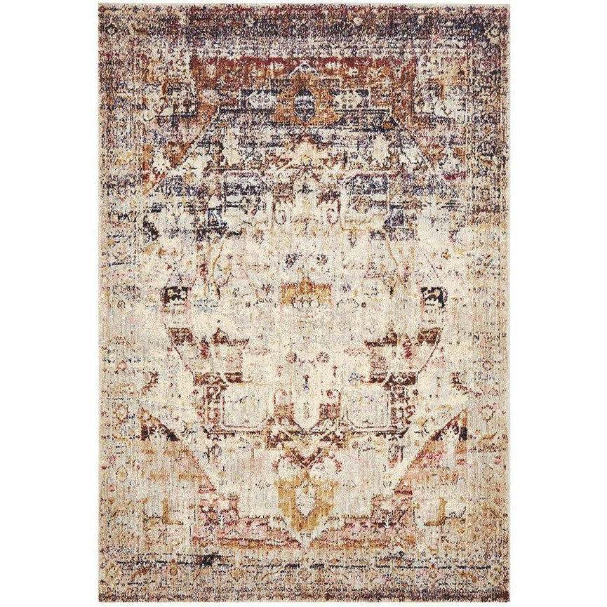 Anastasia Egyptian Stain-Resistant Rug - 330x240cms