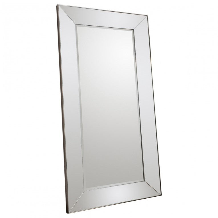 Angled Allure Stylish Mirror in Leaner Design 183cms