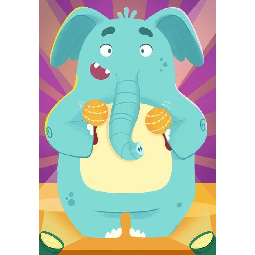 Animal Rock 3 x 24 Piece Puzzle