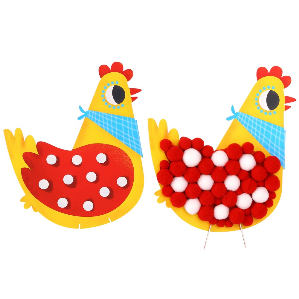 Animals Pom Pom Craft Making Kit