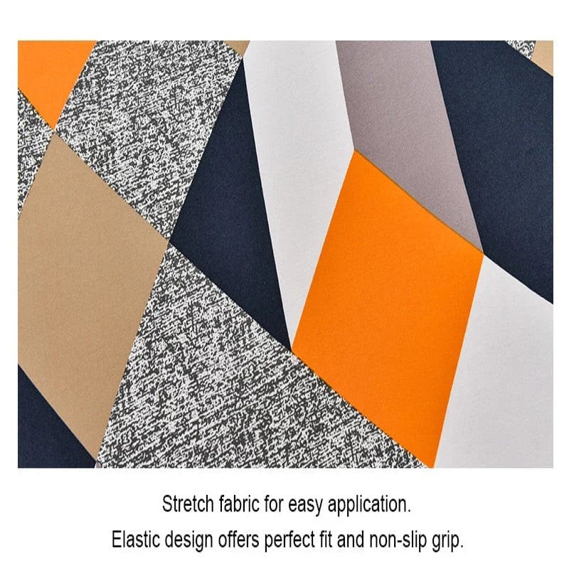 Anti-Dirt Abstract Pattern Design Chair Cover