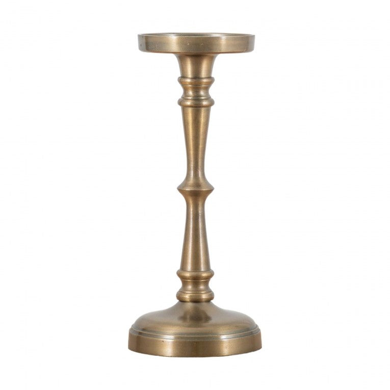 Antique Charm In Bronze Candle Stick (Available in 2 Sizes)