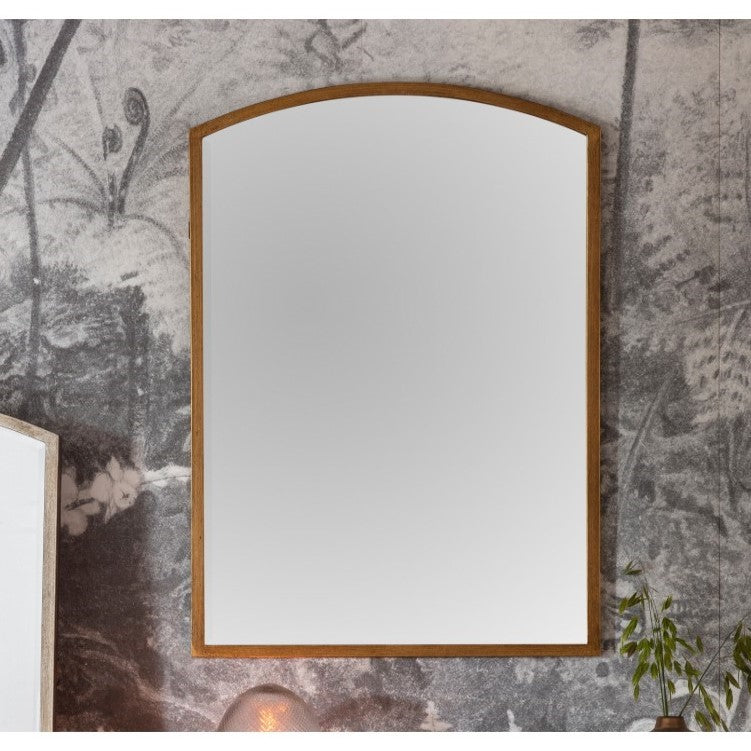 Majesty Arch Mirror Antique Gold 90cms