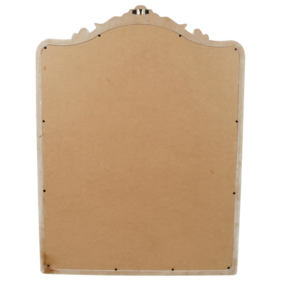 Antique Provincial Classic Fleur Wall Mirror 80cms