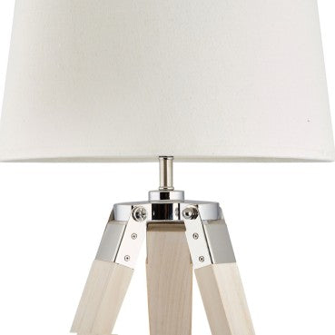 Antique Tripod Table Lamp with Shade - Large - Available in 2 Colors