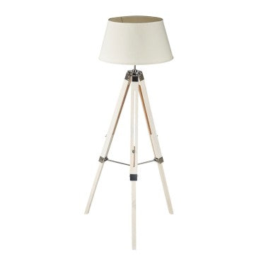 Antique Tripod Table Lamp with Shade - Large - Available in 2 Colors
